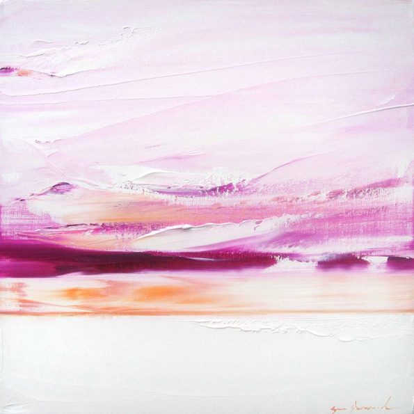 Contemporary Art Sunset by Sara Sherwood - Contemporary Abstract Artist London