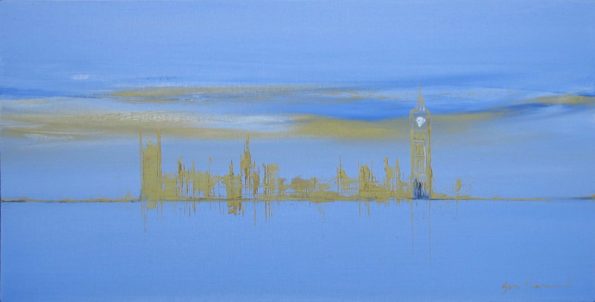 Painting of Parliament 97264 Sara Sherwood - Contemporary Abstract Artist London