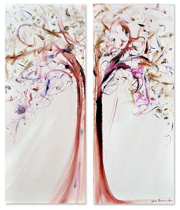 Contemporary Abstract Tree Art 97320 Sara Sherwood - Contemporary Abstract Artist London