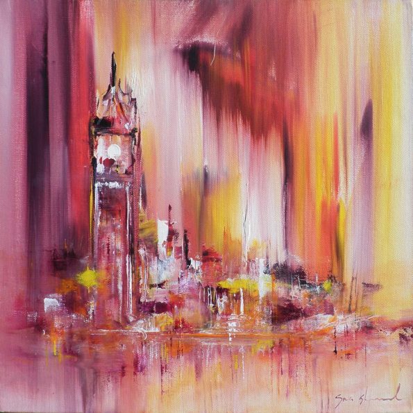 Sara Sherwood - Contemporary Abstract Artist London