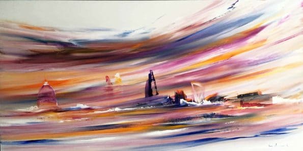 Sara Sherwood - Contemporary Abstract Artist London Cityscape Art