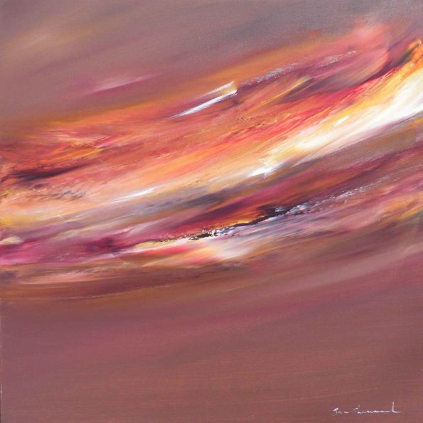 Brown Abstract Art 97673 Sara Sherwood - Contemporary Abstract Artist London