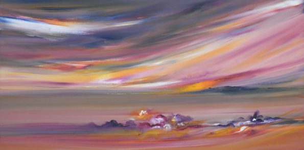 97678 Abstract Landscape art by Sara Sherwood - Contemporary Abstract Artist London
