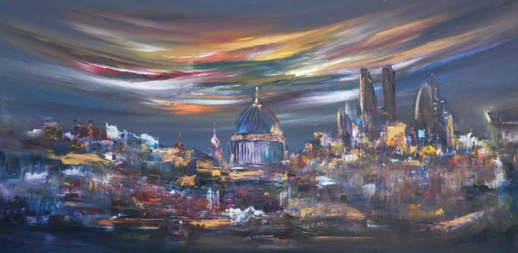 Cityscape Painting of London