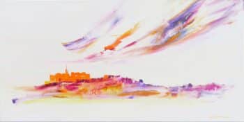 97778-Painting-of-Edinburgh-Sugar-Pop-Castle.